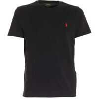 Tricouri Custom Slim Fit Polo Ralph Lauren T-Shirt In Black Barbati