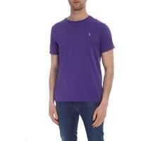 Tricouri Custom Slim Fit T-Shirt In Purple Barbati