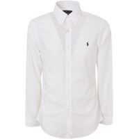 Camasi slim fit White Button-Down Shirt Barbati