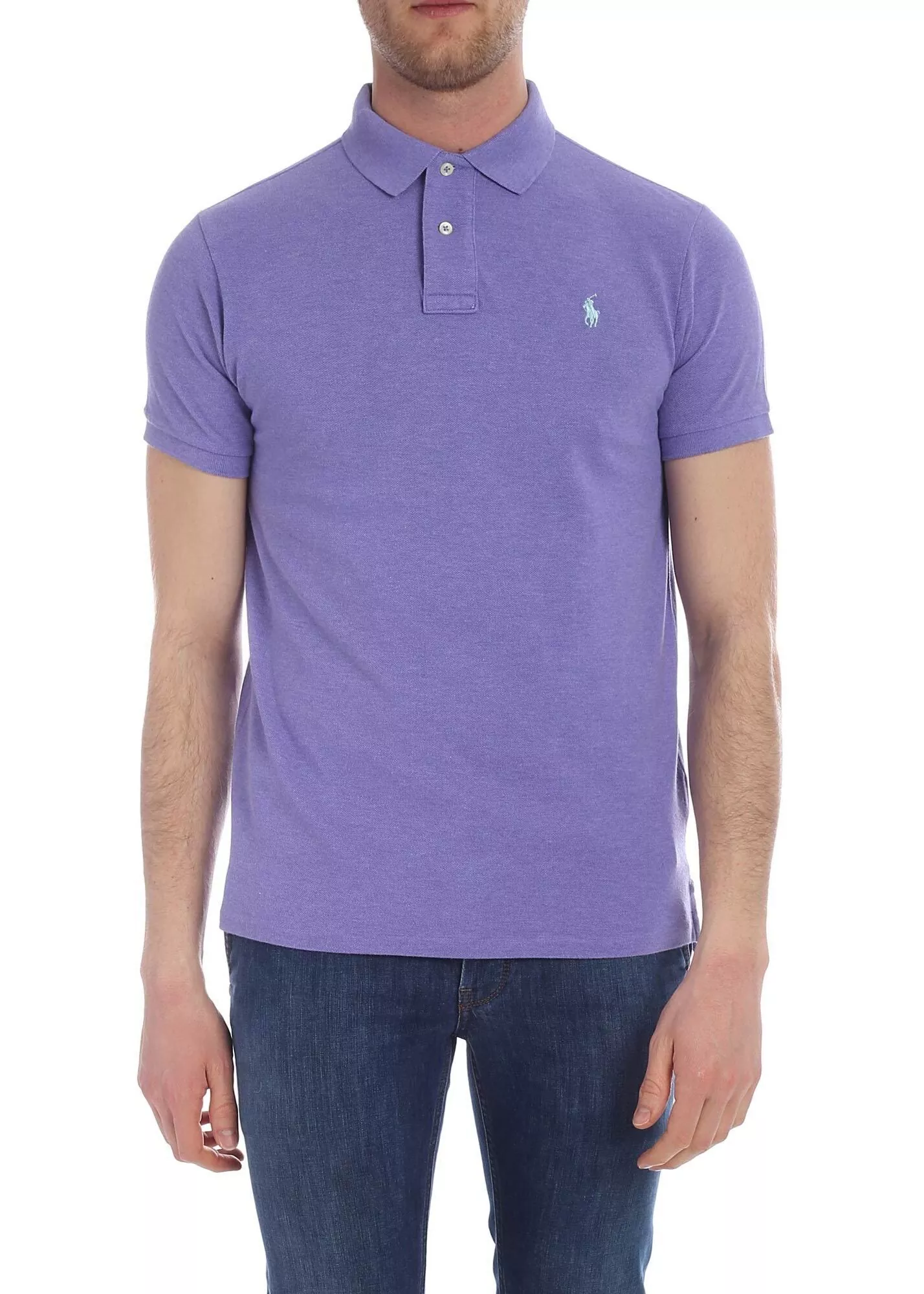 Ralph Lauren Lilac Slim Fit Polo Purple