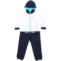 Pantaloni de trening Emporio Armani White And Blue Tracksuit Baieti