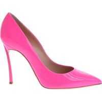 Pantofi cu toc Neon Pink Blade Pumps Femei