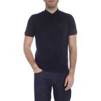 Tricouri Polo BOSS Hugo Boss Two-Button Blue Polo