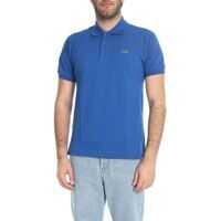 Tricouri Polo Lacoste Blue Polo Shirt With Logo Patch