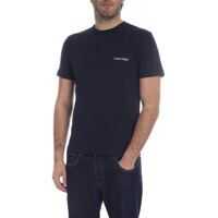 Tricouri Calvin Klein Blue T-Shirt With Logo