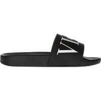 Sandale Vltn Rubber Sandals In Black Barbati