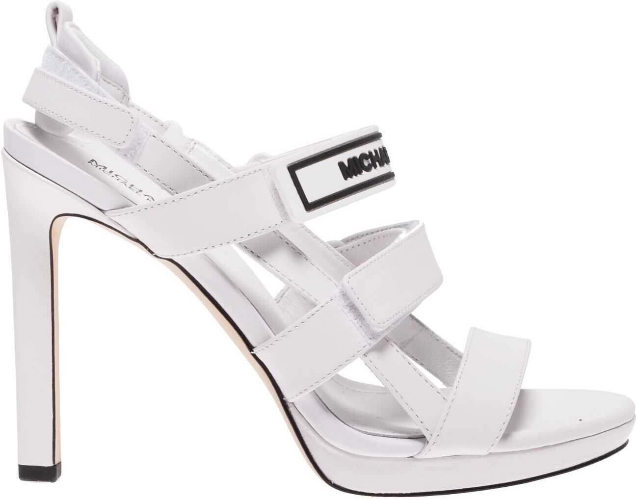 Demi White Sandals