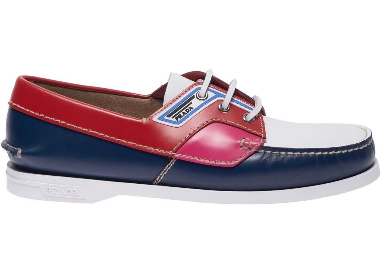 Brushed Multicolor Leatherboat Shoes