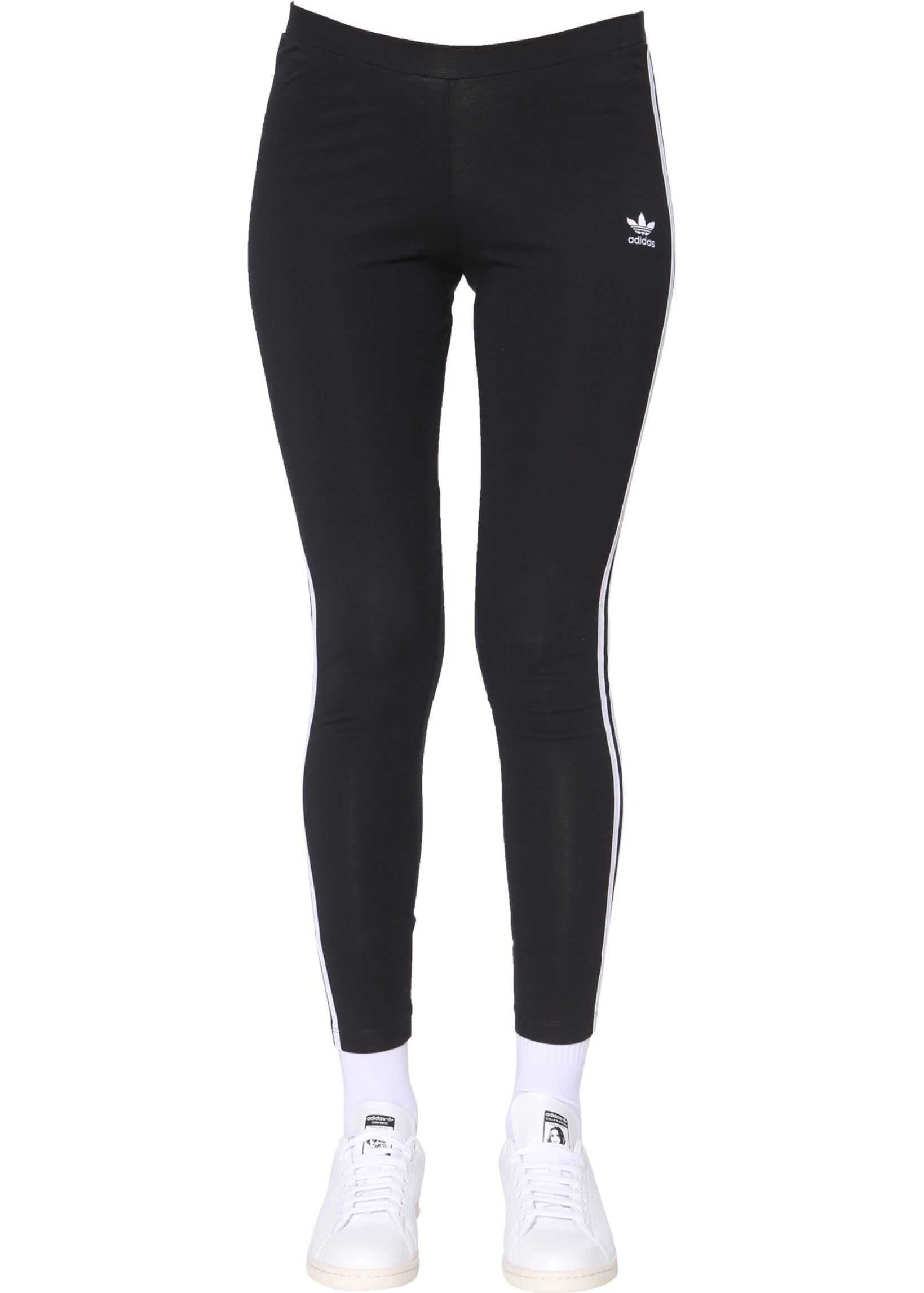 adidas Originals Legging With Iconic Bands BLACK