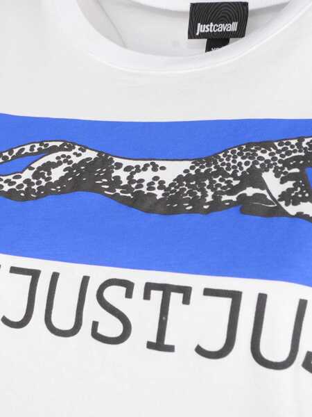 Tricouri Just Cavalli S02GC0342 Biay Femei (BM 6579803) 4