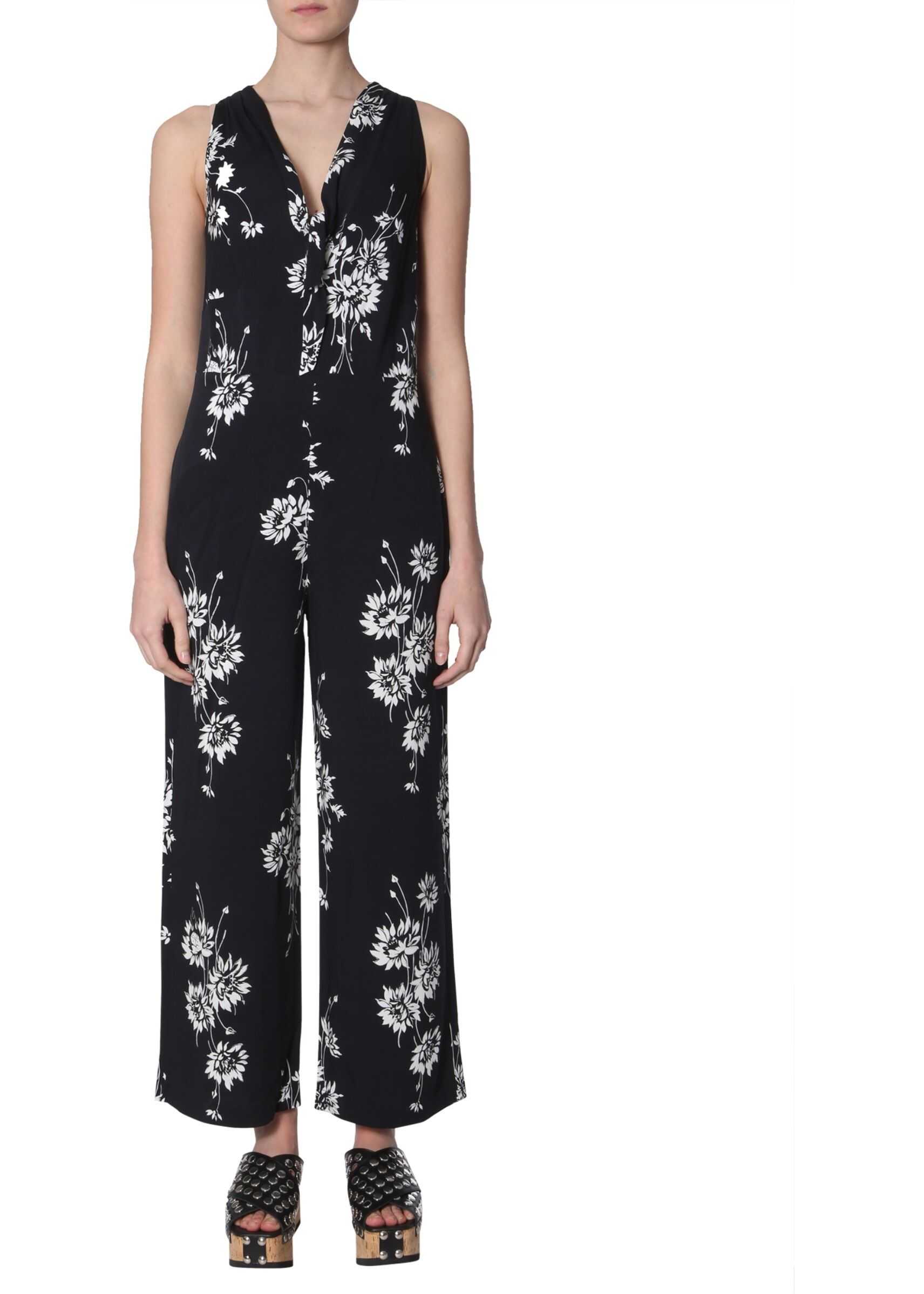 MCQ Alexander McQueen Flaming Delilah Jumpsuit BLACK