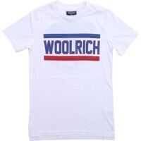 Tricouri Woolrich T-Shirt In White Baieti