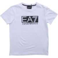 Tricouri Ea7 Printed T-Shirt In White Baieti