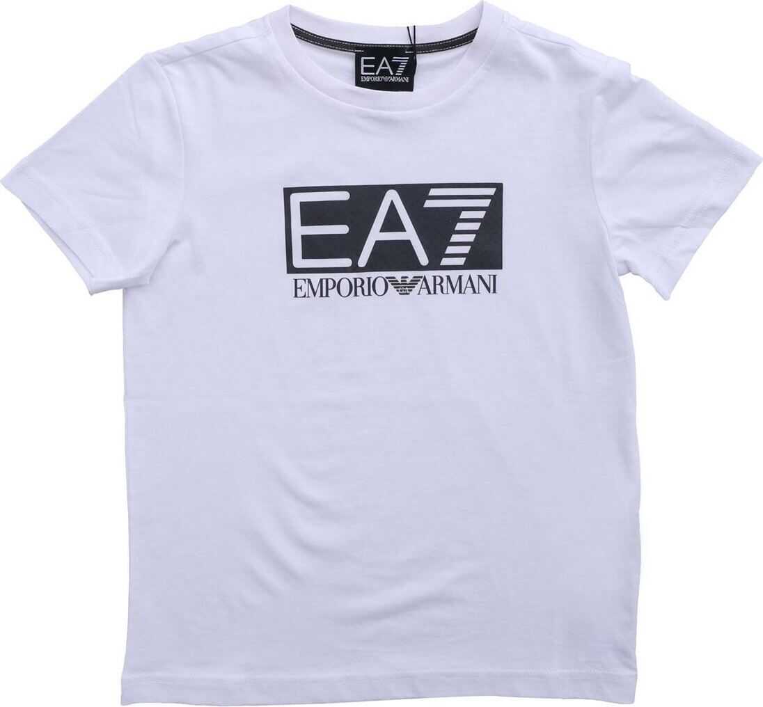 Ea7 Printed T-Shirt In White