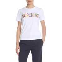 Tricouri Moschino Logo Writing T-Shirt In White