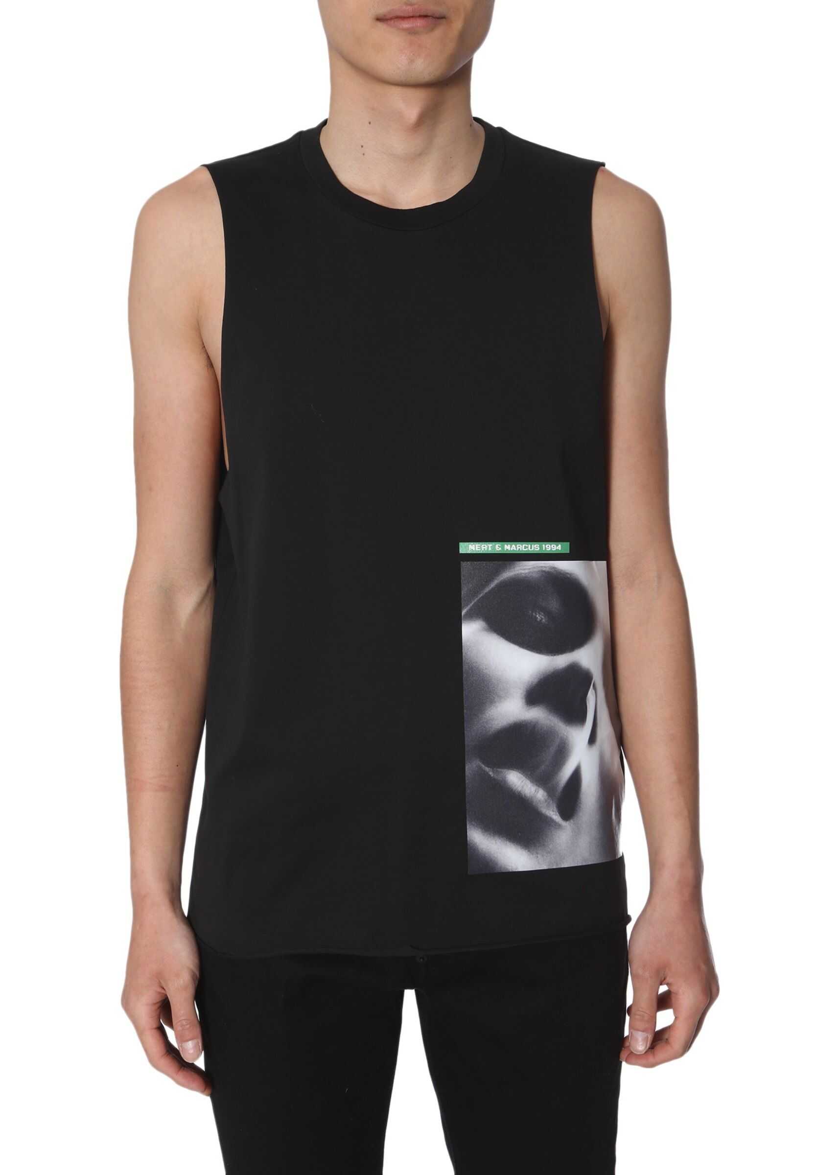 DSQUARED2 Sleeveless T-Shirt BLACK