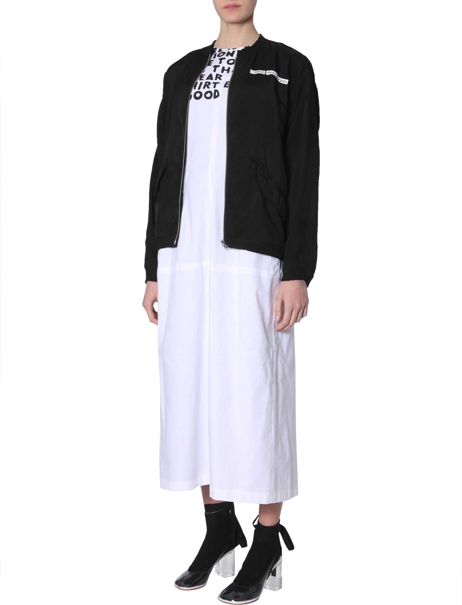 MM6 Maison Margiela Lightweight Bomber BLACK