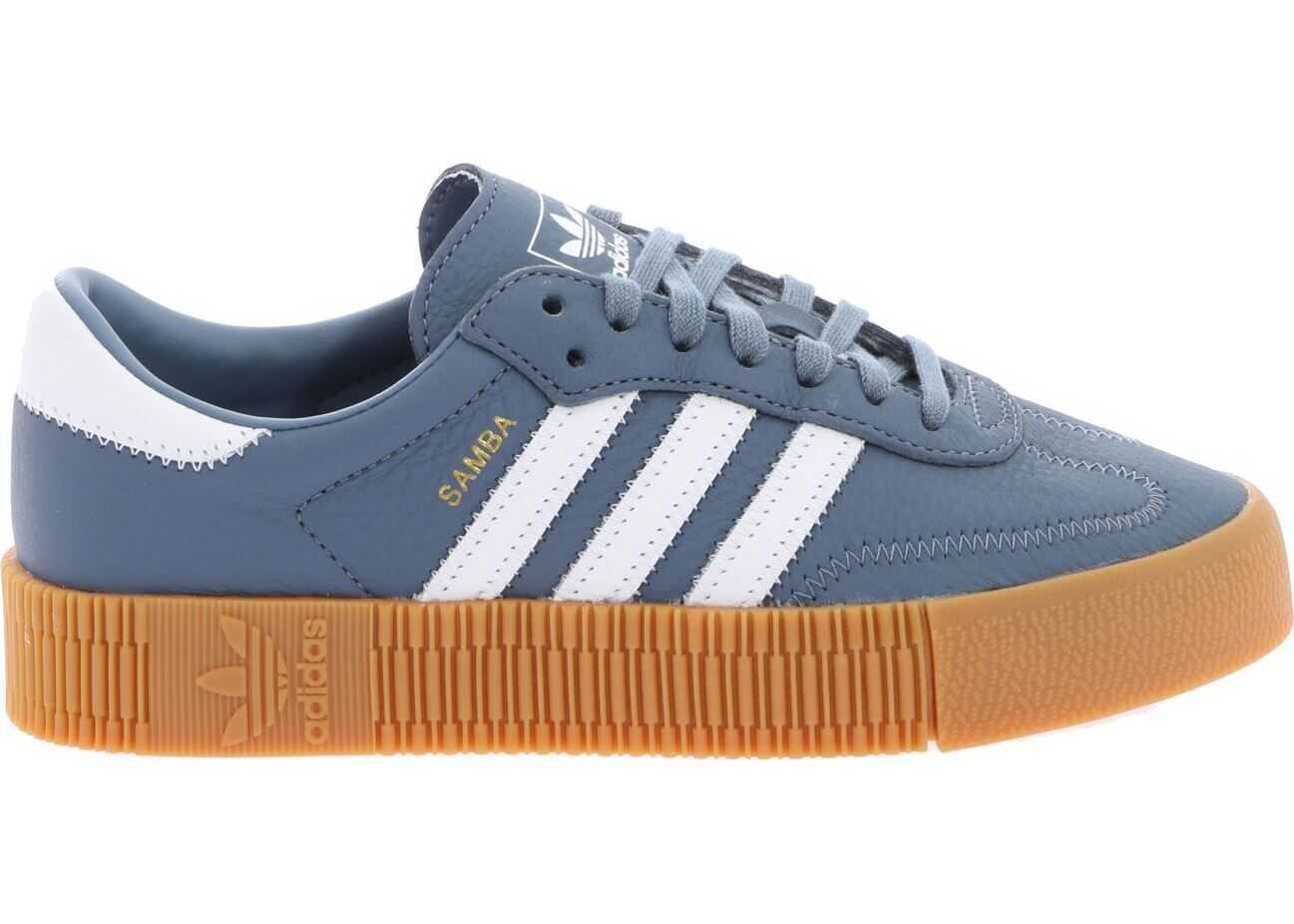 adidas Adidas Originals Sambarose Sneakers In Light Blue Light Blue