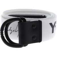 Curele Adjustable Logo Belt In White Barbati