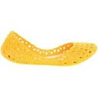 Balerini casual Scented Rubber Flats In Yellow Femei