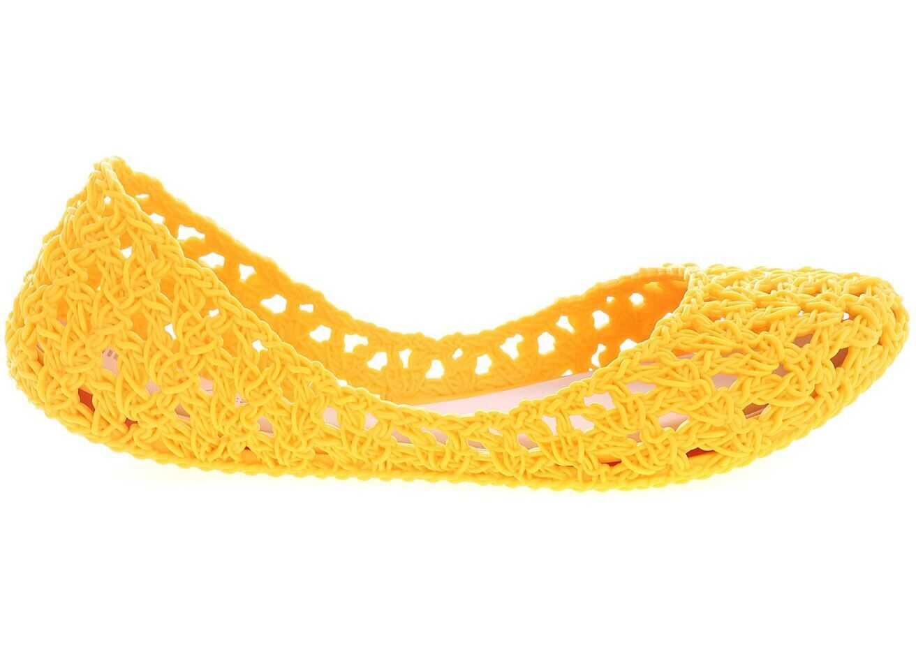 Balerin MELISSA Scented Rubber Flats In Yellow Yellow