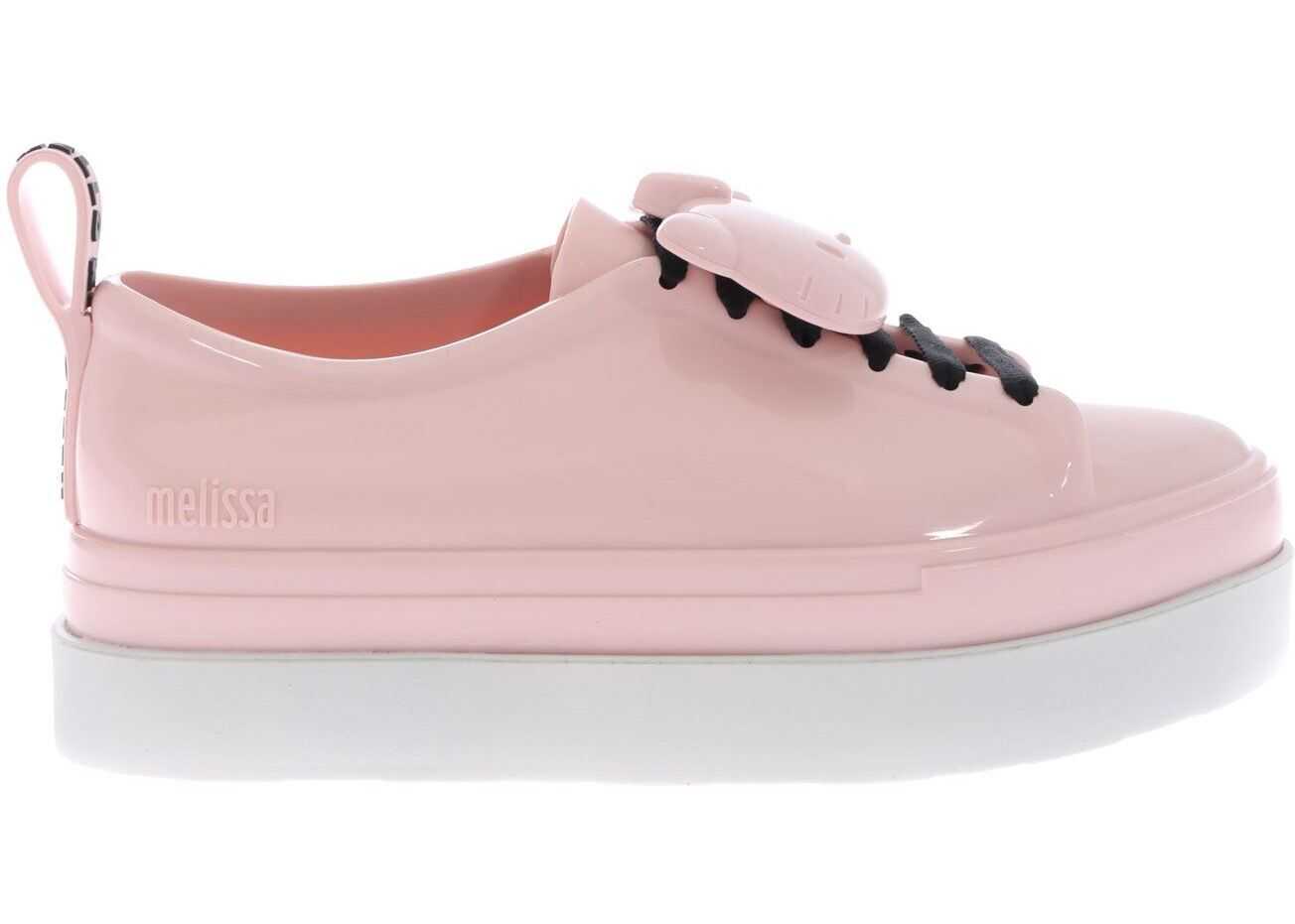 MELISSA Hello Kitty Sneakers In Powder Pink Pink
