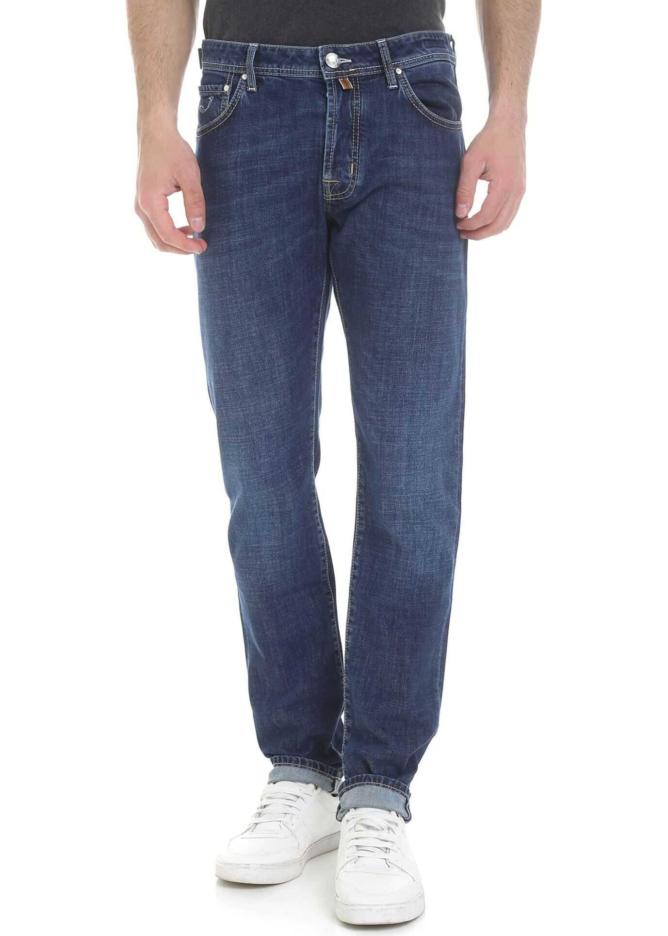 Jacob Cohen 5 Pocket Jeans In Light Blue Blue