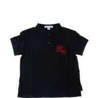 Tricouri Polo Grant Polo In Navy Blue Cotton Baieti