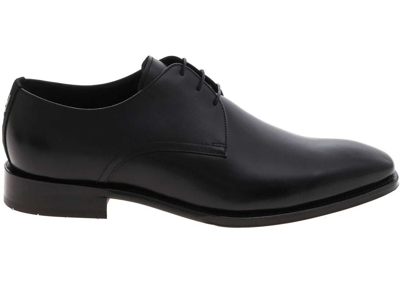 Karl Lagerfeld Mercury Derby Shoes In Black Black