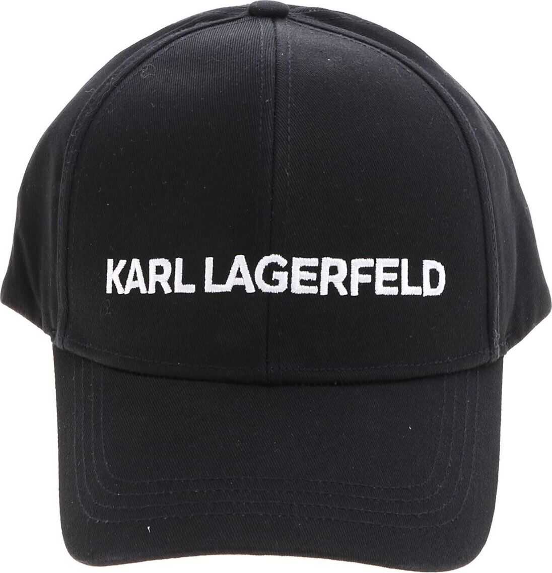 Karl Lagerfeld Karl's Essential Hat In Black Black