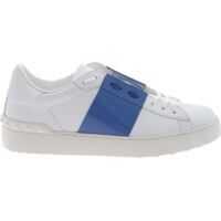Sneakers Open Sneakers In White And Light Blue Femei