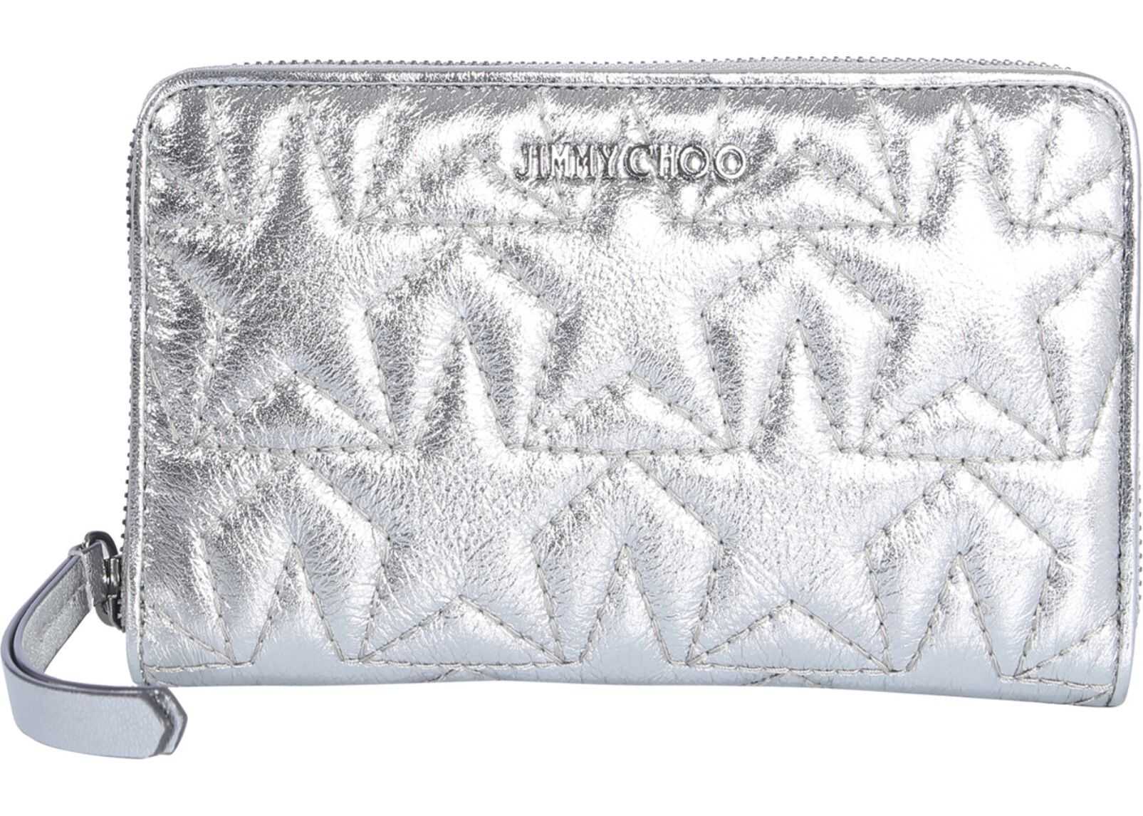 Jimmy Choo Hazel Wallet SILVER