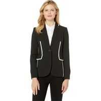 Sacouri casual Tommy Hilfiger Textured One-Button Contrast Jacket