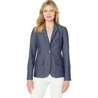 Sacouri casual One-Button Denim Jacket with Embroidery Femei