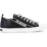 Sneakers Leather sneaker with logo details Femei