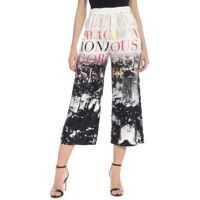 Pantaloni casual City Printed Crop Trousers Femei