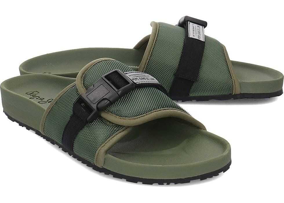 Pepe Jeans Ultra Bio Slider Zielony