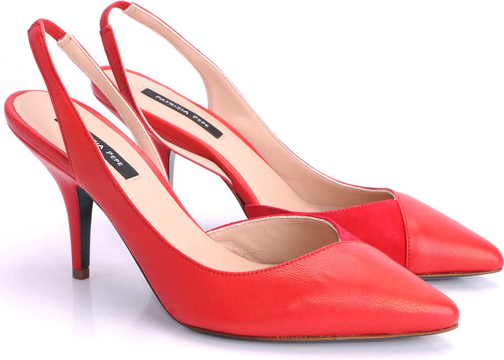 Pantof Patrizia Pepe Court Shoes 2V7734/AB11 Czerwony