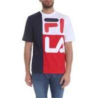 Tricouri Colorblock T-Shirt With Fila Logo Barbati