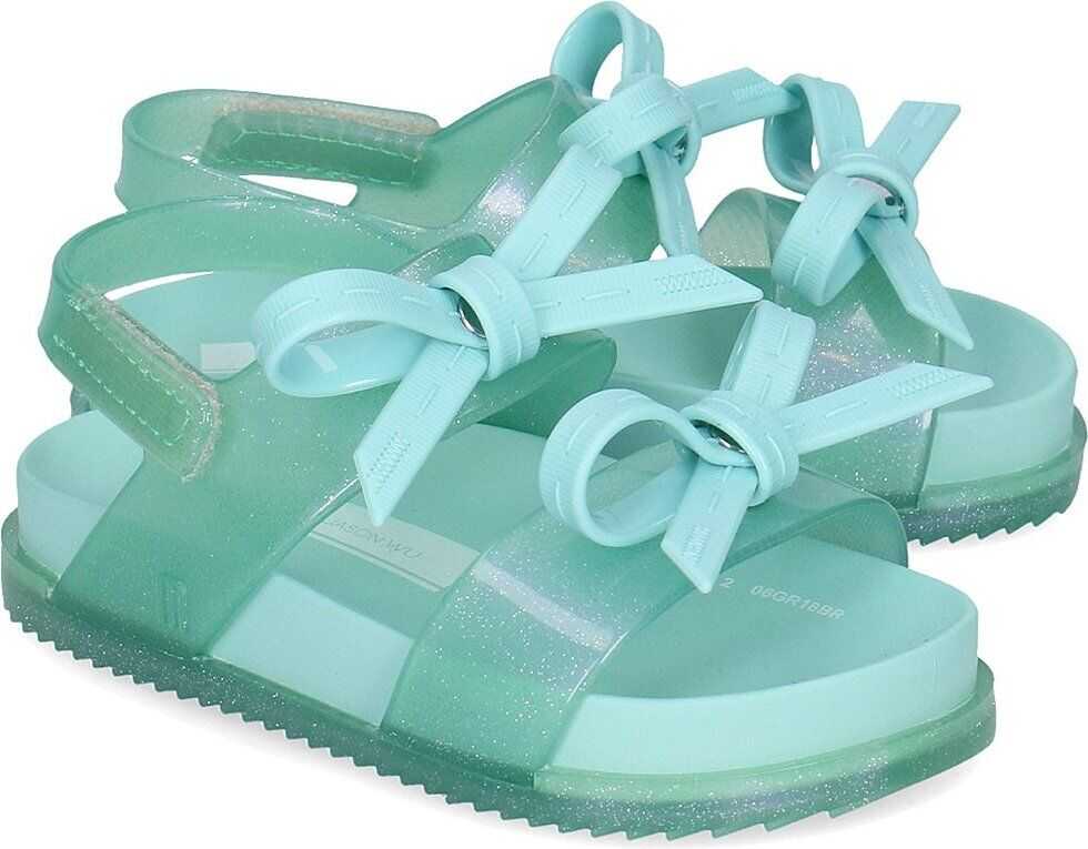 MELISSA Cosmic Sandal + Jason Wu Zielony