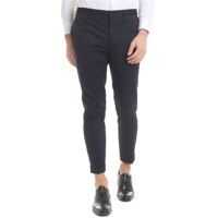 Pantaloni casual Dark Blue Stretch Cotton Trousers Barbati
