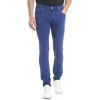 Pantaloni casual Cobalt Blue Stretch Cotton Trousers Barbati