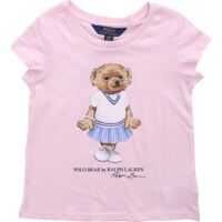 Tricouri Polo Bear T-Shirt In Pink Fete