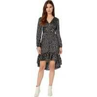 Rochii elegante High-Low Hole Punch Dot Dress with Cherry Embellishment Femei