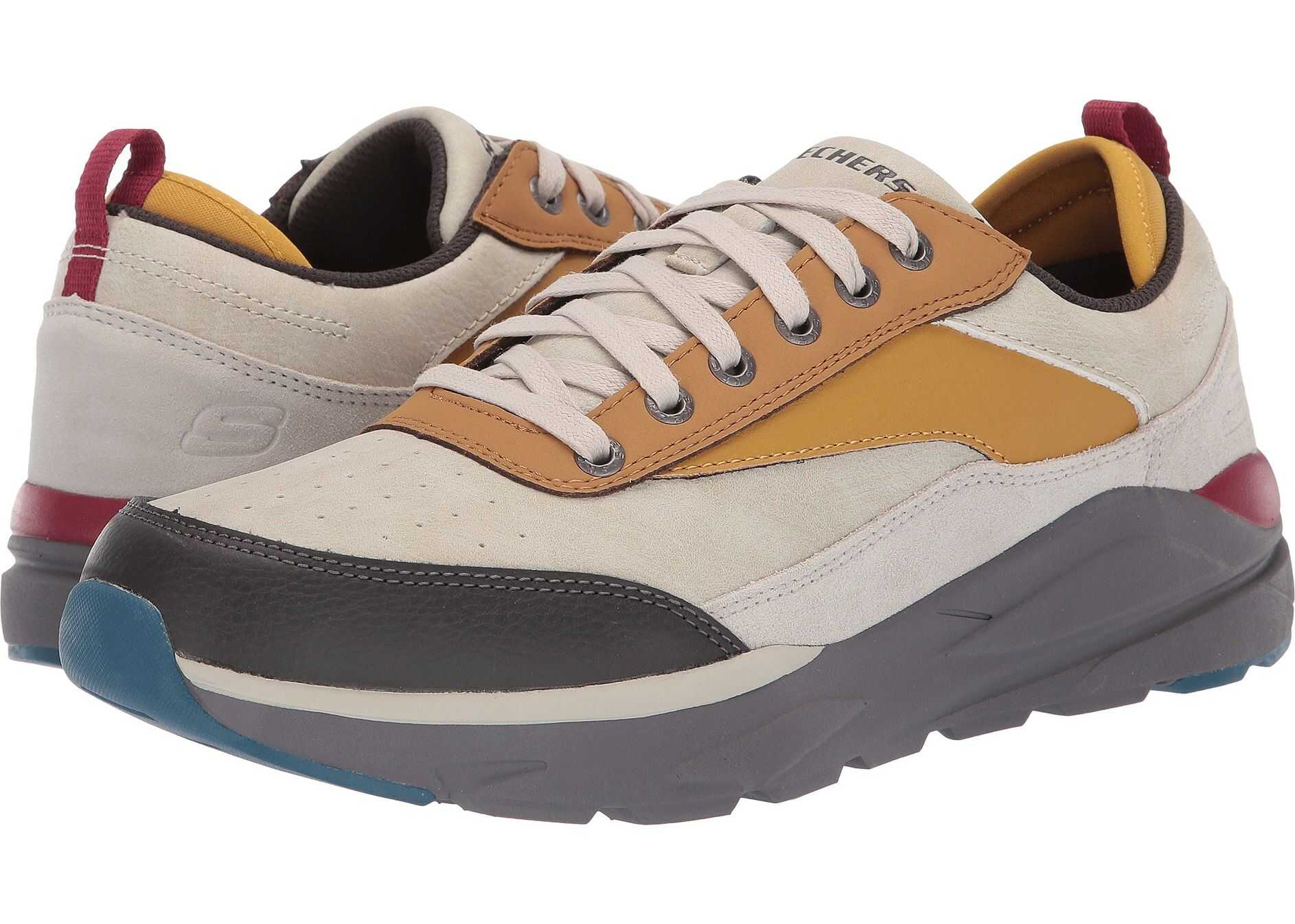 SKECHERS Relaxed Fit Verrado - Corden Taupe/Gold
