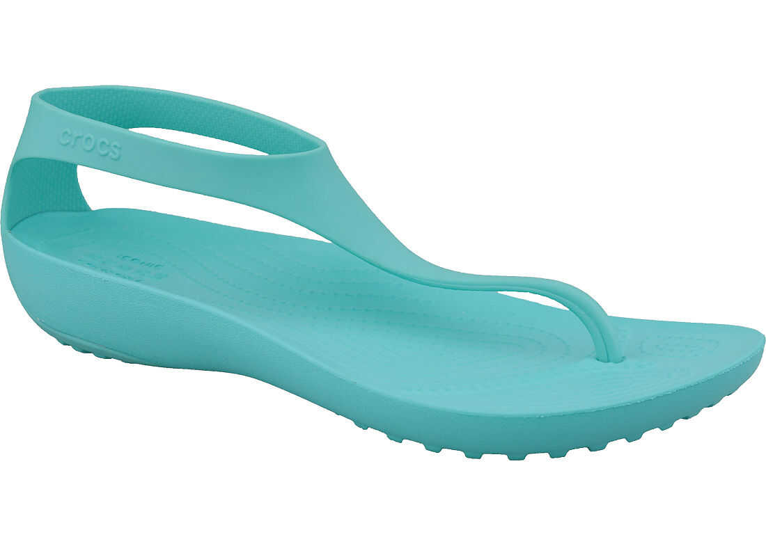 Sandala Crocs W Serena Flip Turquoise