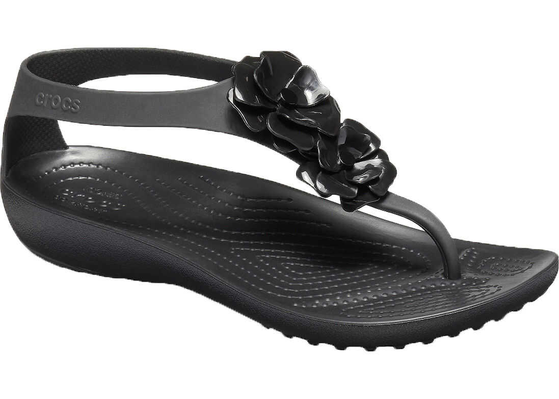 Sandala Crocs W Serena Embellish Flip Black