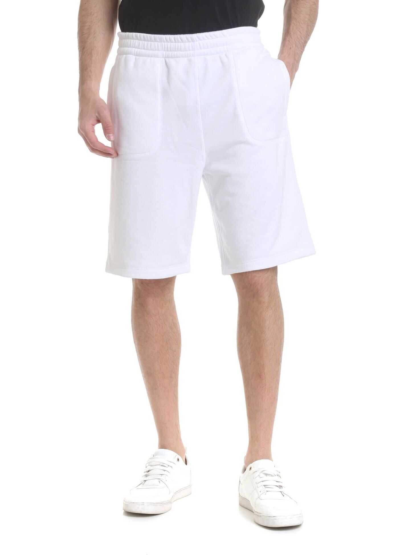 Reversible Bermuda In White