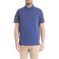 Tricouri Polo Faded Polo In Light Blue Barbati