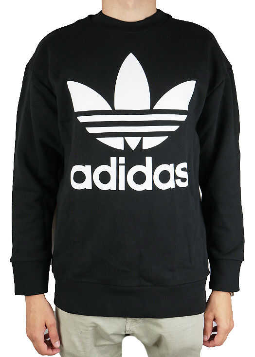 Bluza adidas Originals Trefoil Over Crew Black